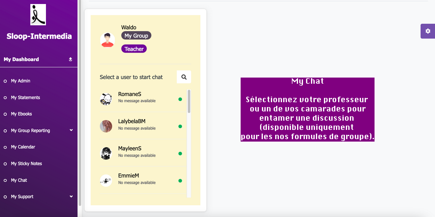C my chat1
